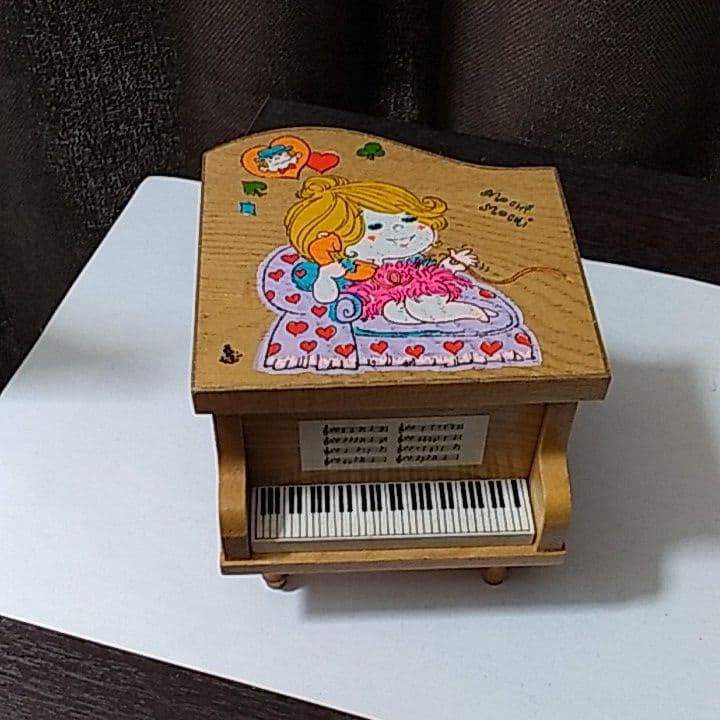 水森亜土 エンゼル オルゴール ピアノ型 - メルカリ
