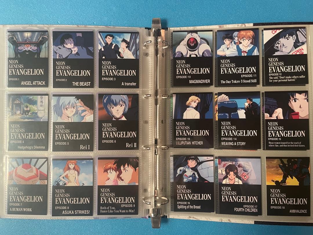 エヴァンゲリオン カードダスマスターズ 第壱集 フルコンプ 1996年