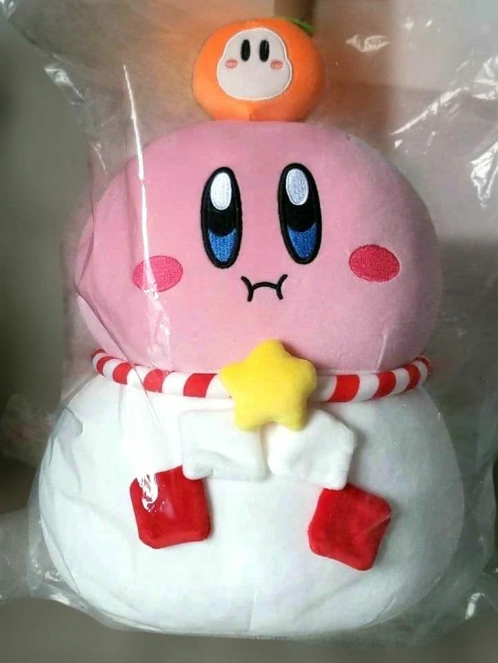 新品未開封　星のカービィ 郵便局2025　おもちもちもちぬいぐるみクッション大 郵便局で10月2日（月）から販売開始！『星のカービィ』鏡餅型の