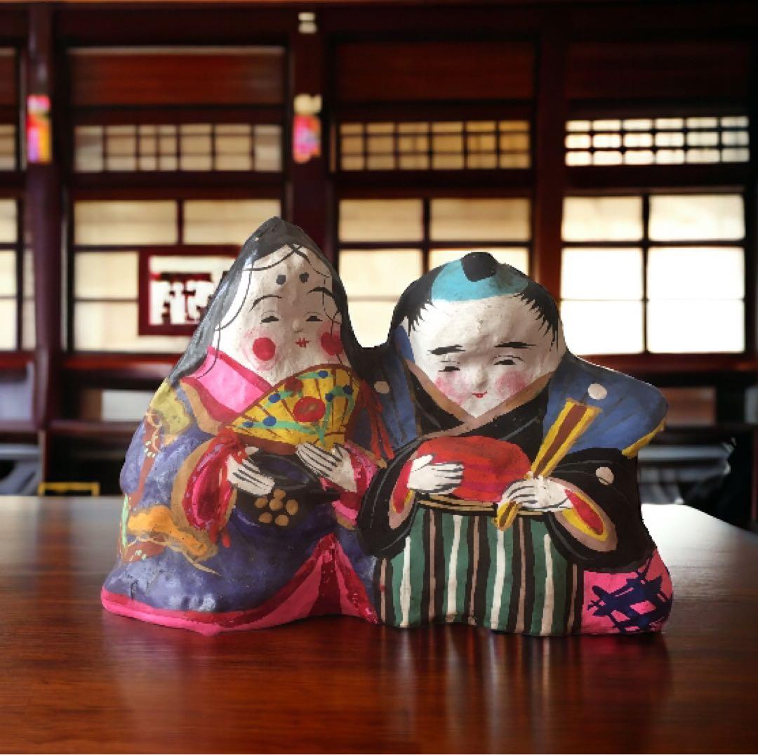 古玩 青森県 廃絶 郷土玩具 青森名玩 青森張子人形② 福原英治郎