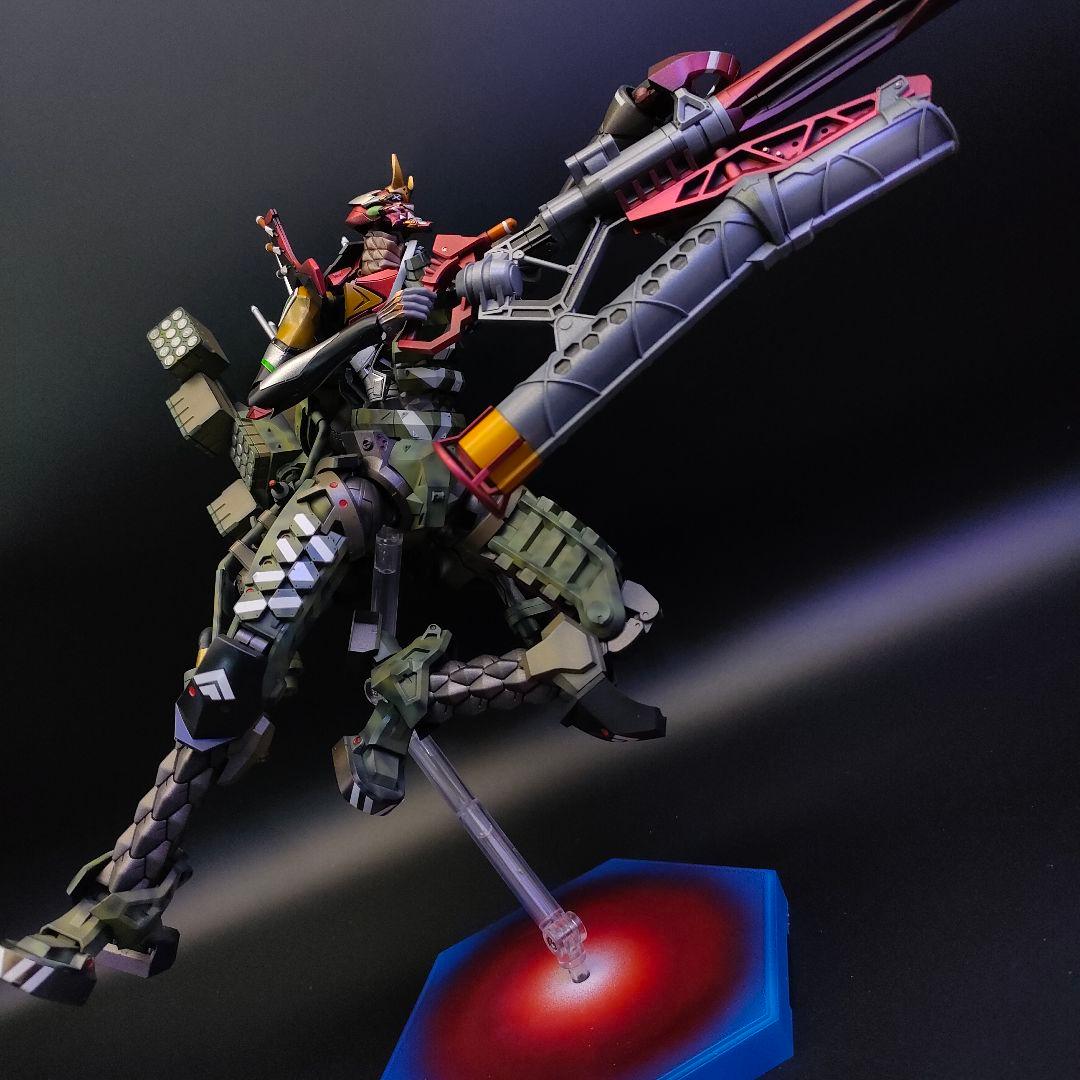 RGエヴァンゲリオン参号機メタリック塗装塗装完成品プラモデルアスカ