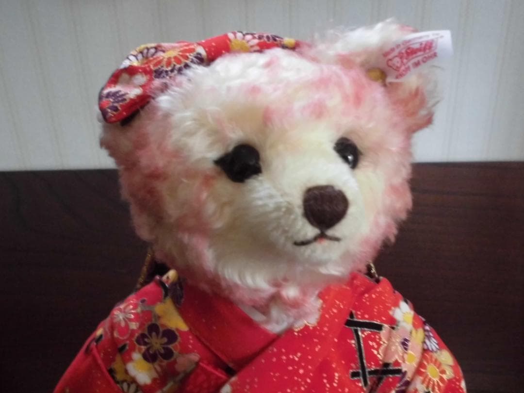 シュタイフ　テディベア・松姫 日本1,500体限定品 Steiff（シュタイフ） 2019年日本限定 ウメ 2019 テディベア Steiff