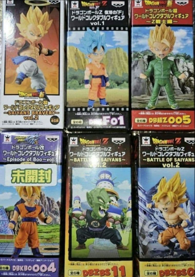ドラゴンボール ワールドコレクタブルフィギュア まとめ売り - メルカリ