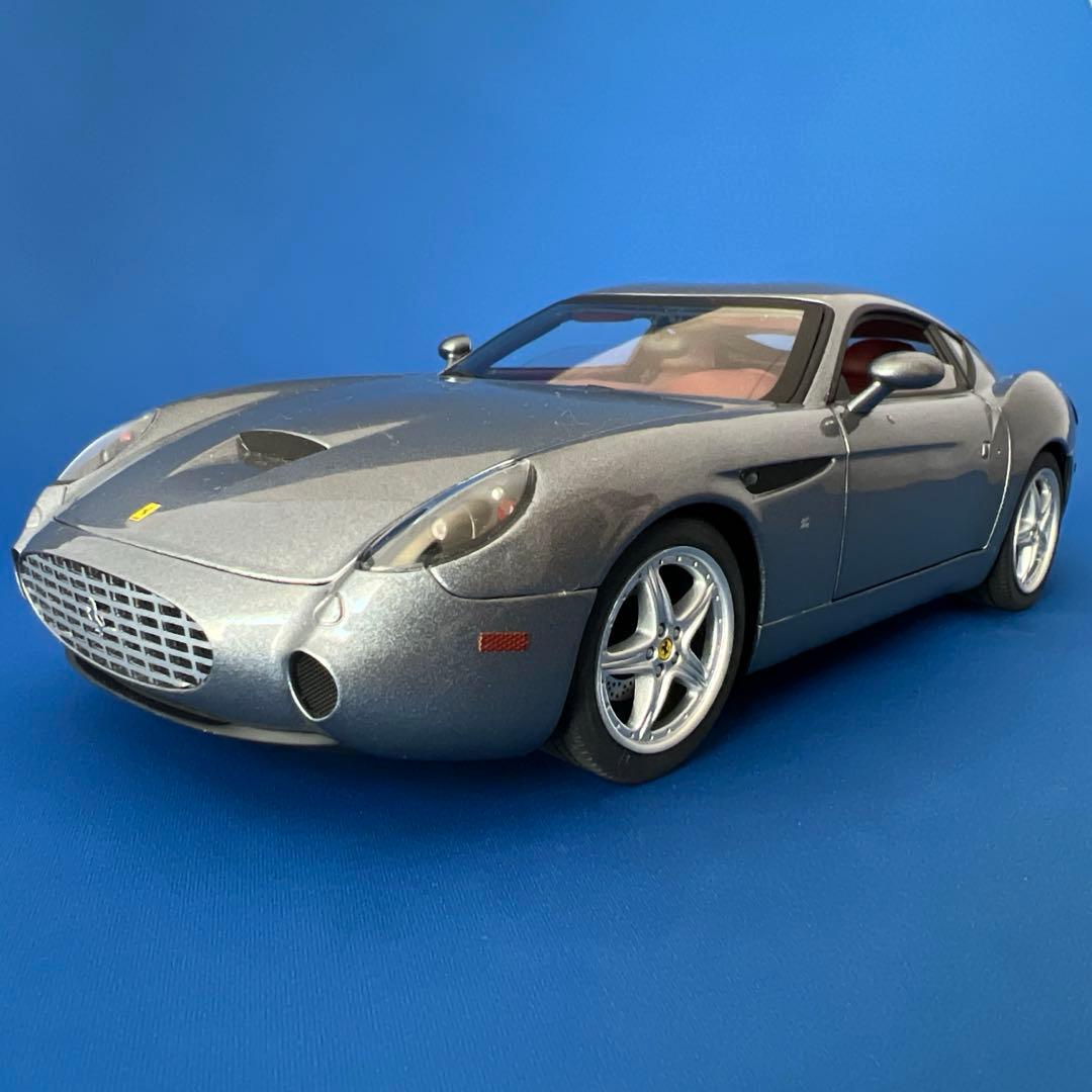 【LC】　エリート　1/18 フェラーリ 575 GTZ ザガート FERRARI 575 GTZ ZAGATO COUPE GRAY 1:18 HOT WHEELS ELITE BOX HAS