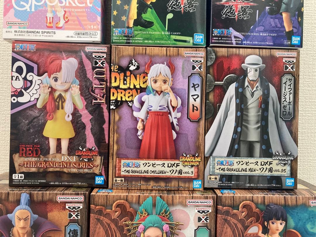 ONE PIECE】プライズフィギュア 9点 まとめ売り - メルカリ