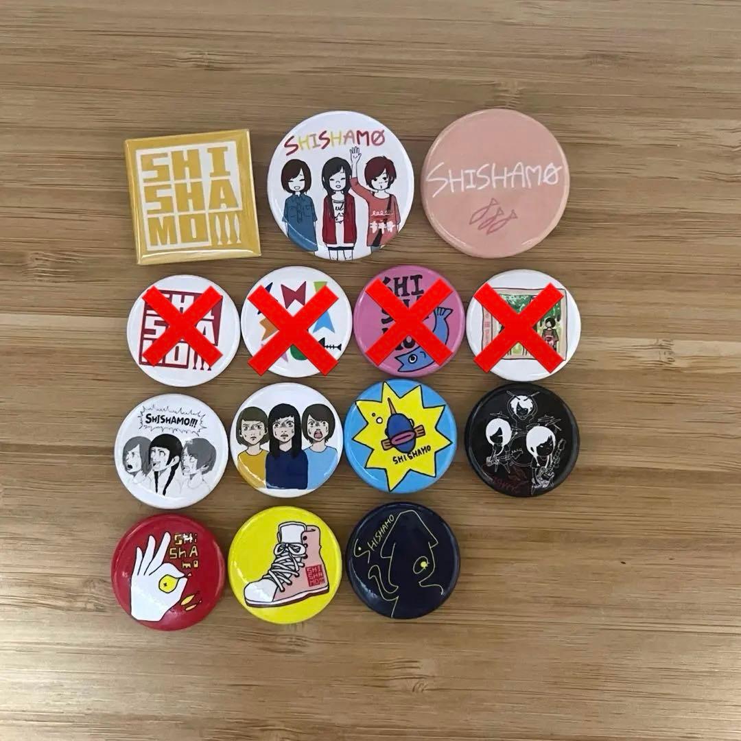 SHISHAMO 缶バッジ10個セット - メルカリ