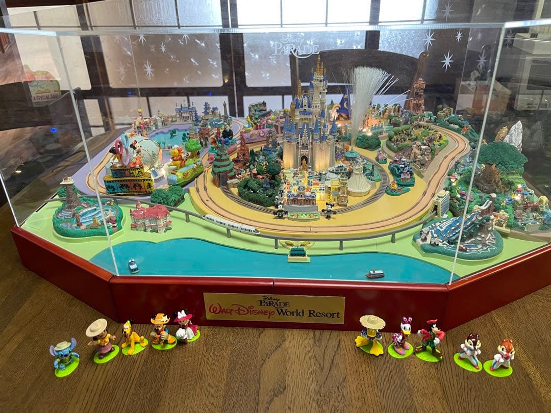 ディズニーパレード ディアゴスティーニジオラマBelanja di Mercari