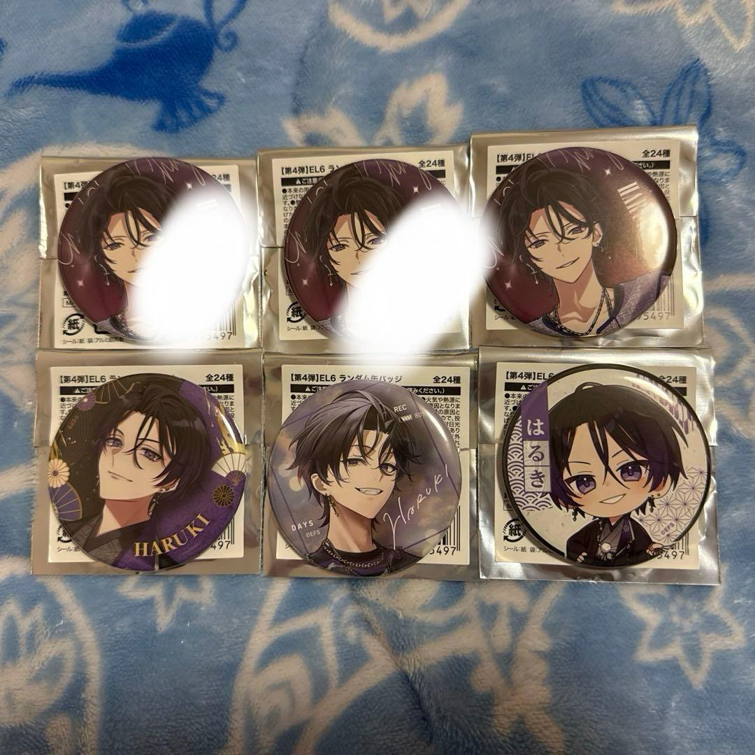 EL6 ElementSicks お正月グッズ　缶バッジ　春希 サイン✖️2 EL6 Element Sicks 第4弾 お正月グッズ 缶バッジ トレカ 春希 - メルカリ