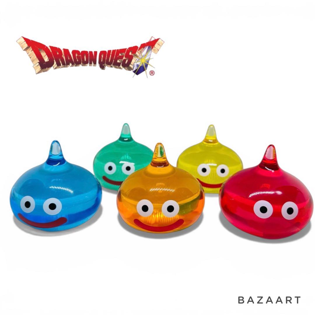 ドラゴンクエスト ビッグクリアフィギュア スライム 5体セット - メルカリ