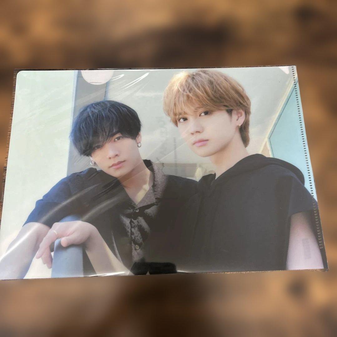 THERAMPAGE 川村壱馬 吉野北人 雑誌 ステッカー クリアファイル付き