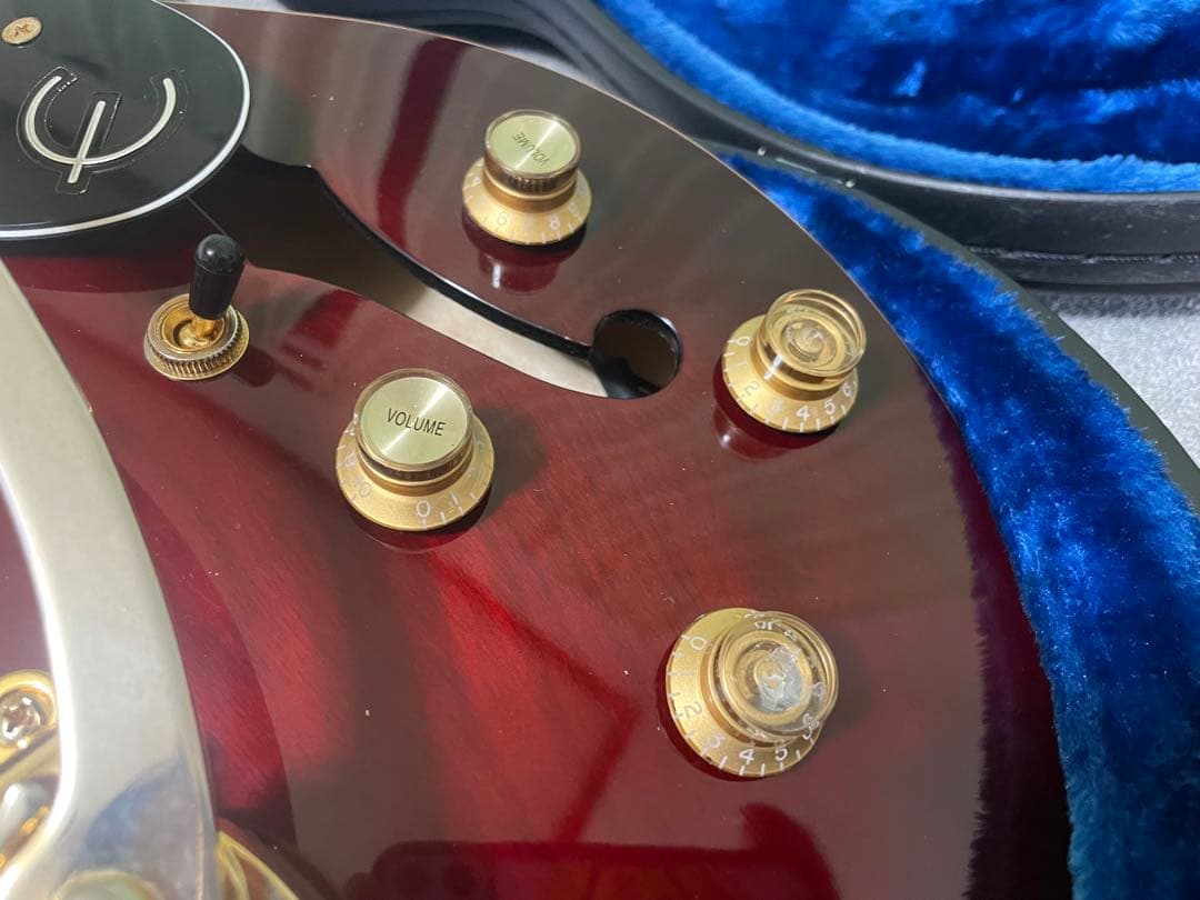 おまけ付きEpiphone Riviera Custom P93 355p90 - メルカリ