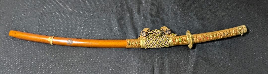 模造刀剣 龍彫刻 ミニミニ竜3点セット 彫金 紺 刀掛台付 刀身竜彫 模造刀｜【公式