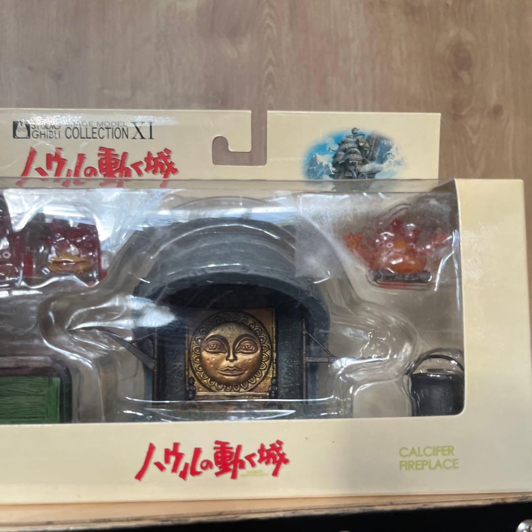 ハウルの動く城 カルシファー暖炉フィギュア 未開封 コミニカ スタジオ