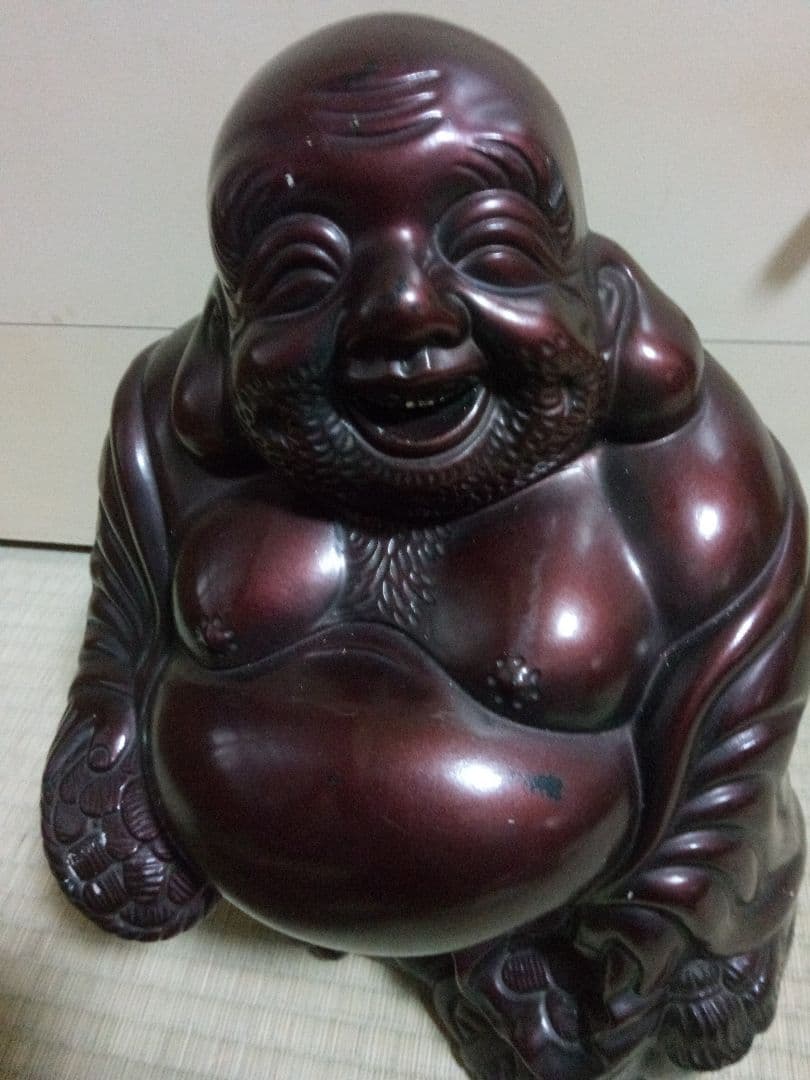 激安。金運アップ！縁起の良い布袋様の置き物 Amazon.co.jp: Archnote 布袋様 置物 七福神 風水グッズ 置き物 布袋