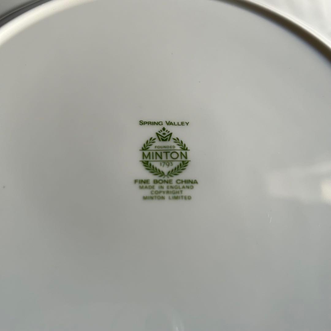 新品 英国製 MINTON SpringValley可憐な春花のディナー大皿5枚 - メルカリ