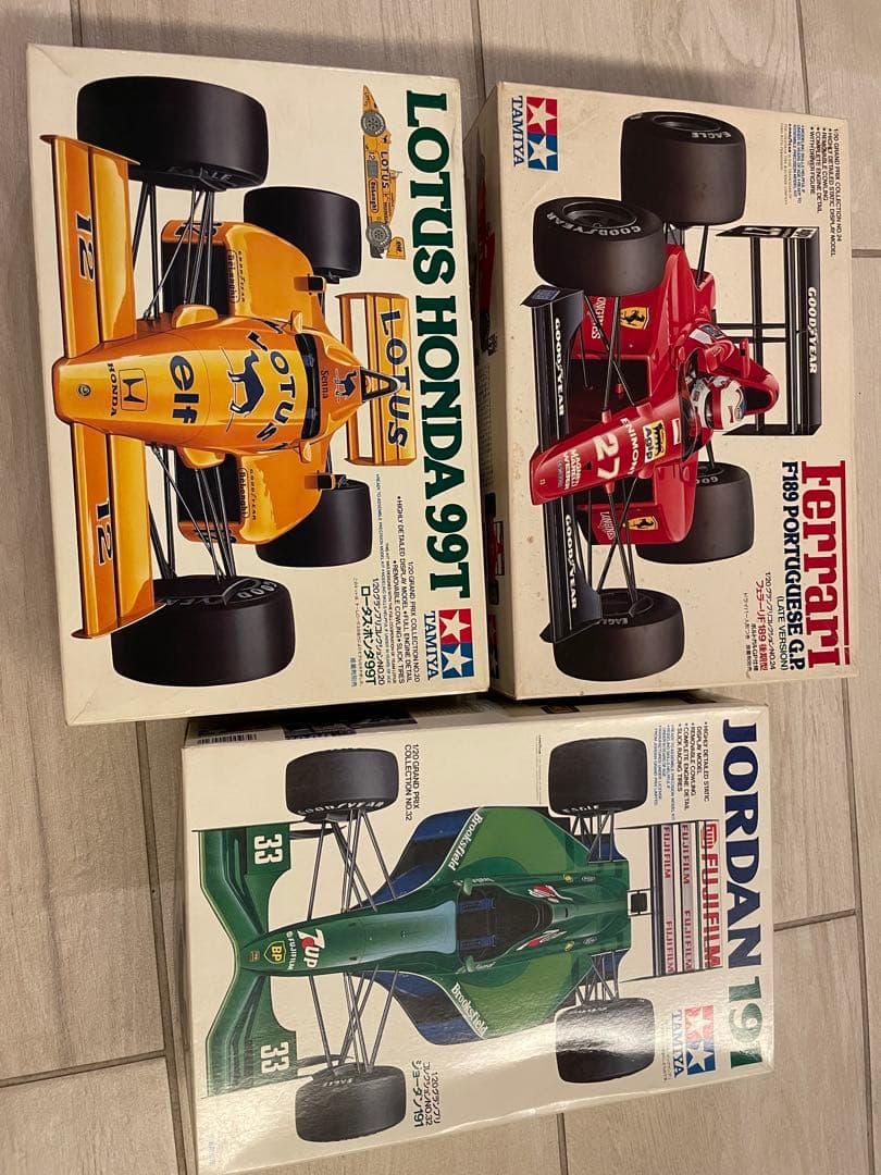 今週限定タミヤ F1モデルキット 3点セット TAMIYA (タミヤ) 1/20 フェラーリ SF70H 「グランプリコレクション No