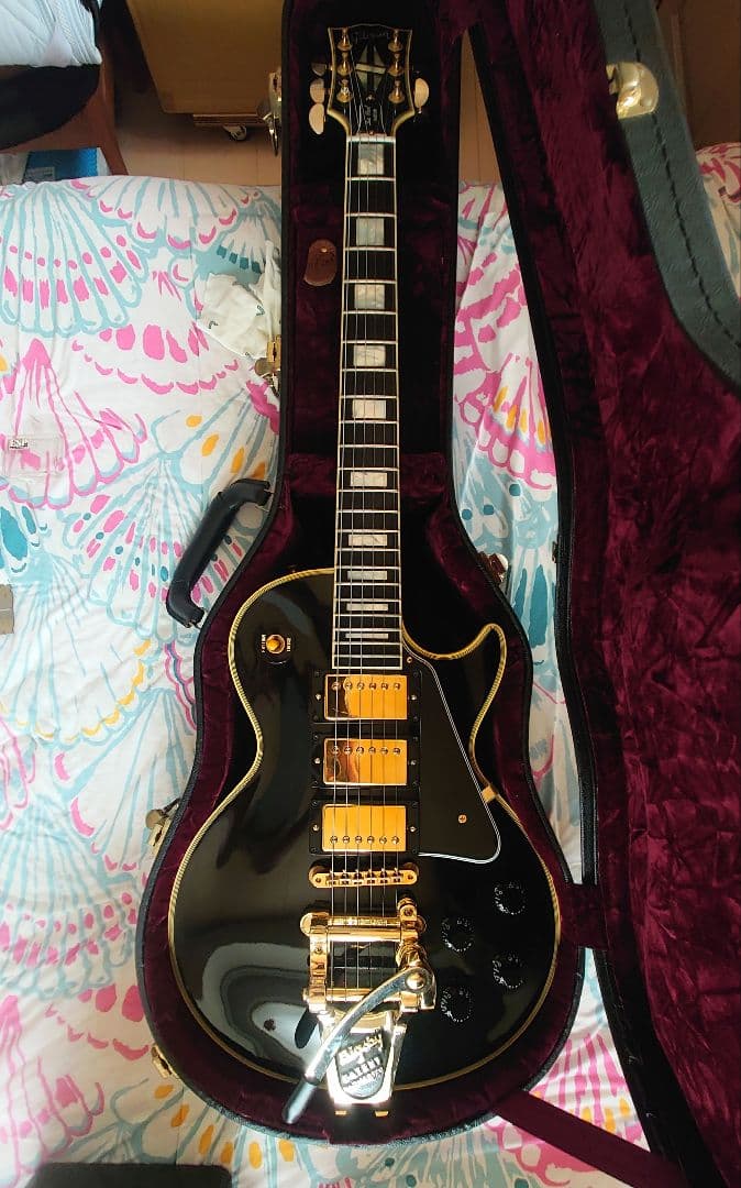 Gibson レスポールカスタム ブラックビューティ 3PU 鑑定書付 Gibson レスポールカスタム ブラックビューティ 3PU 鑑定書付 - メルカリ