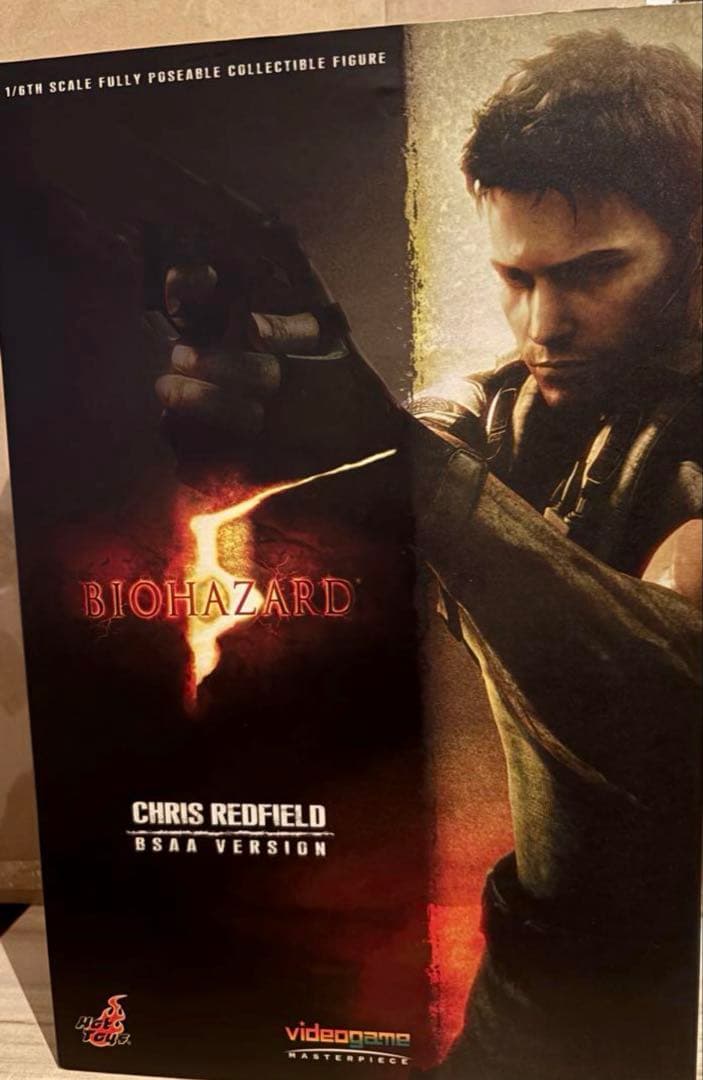 ホットトイズ　バイオハザード　BSAAクリス ビデオゲーム・マスターピース 『バイオハザード5』 クリス・レッド