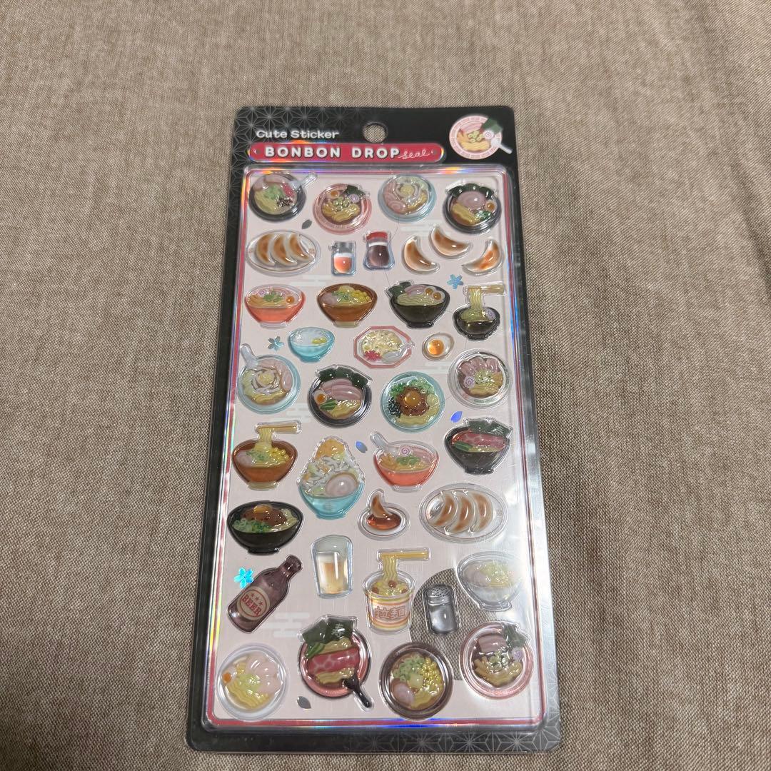 正規品】ボンボンドロップシール 和柄 新作 ラーメン - メルカリ