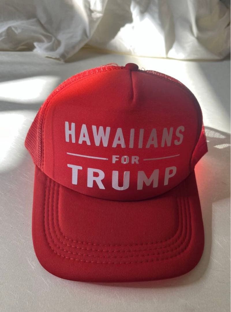 【ドナルドトランプ大統領　キャップ　ハワイで購入】 ドナルドトランプ MAGA キャップ DONALD TRUMP 帽子 CAP | BF MERCH'S