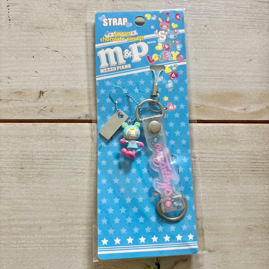 【希少】 メゾピアノ ブルーベリエ ストラップ 平成レトロ ウチらの平成カムバ!?】ジュニアブームを牽引した「エンジェルブルー