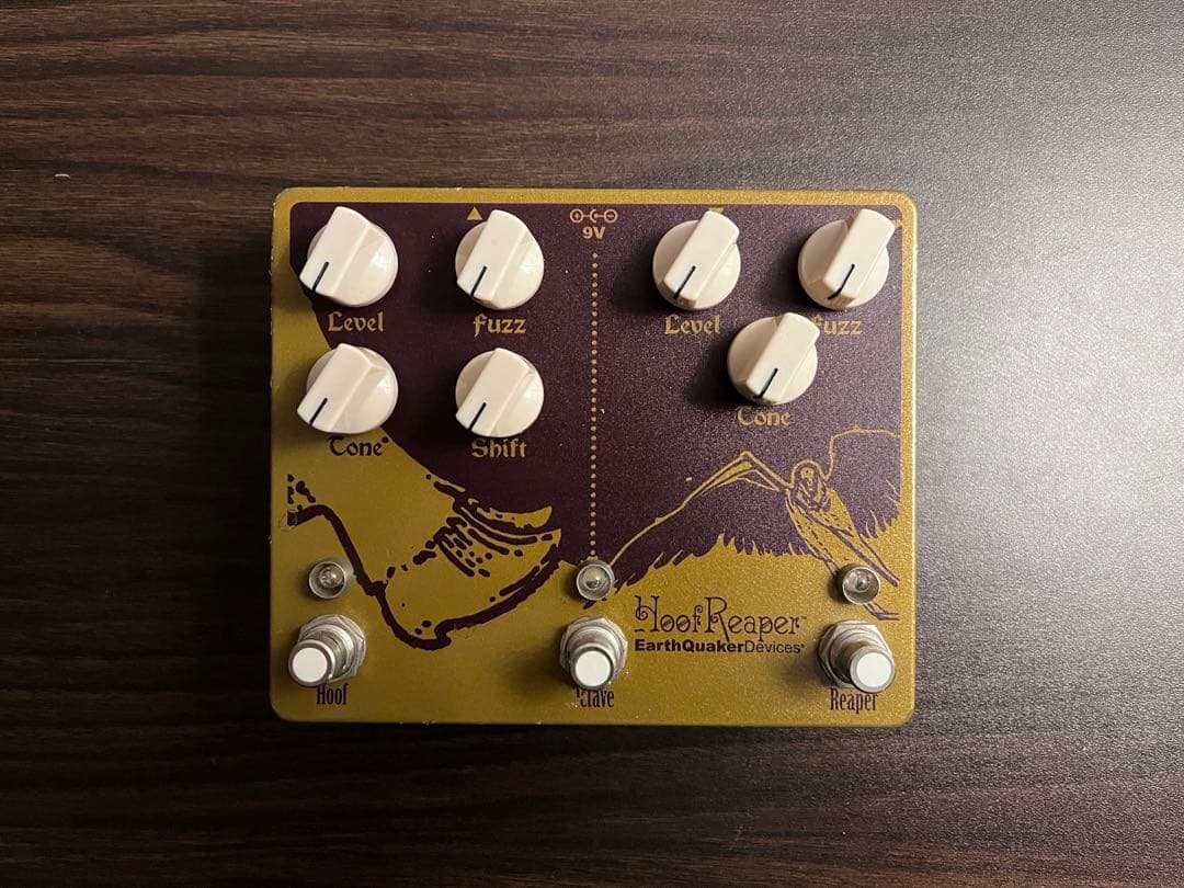 EARTHQUAKER DEVICES Hoof Reaper オクターブファズ EarthQuaker Devices Hoof Reaper Dual Fuzz V2 One-of-a-Kind Color