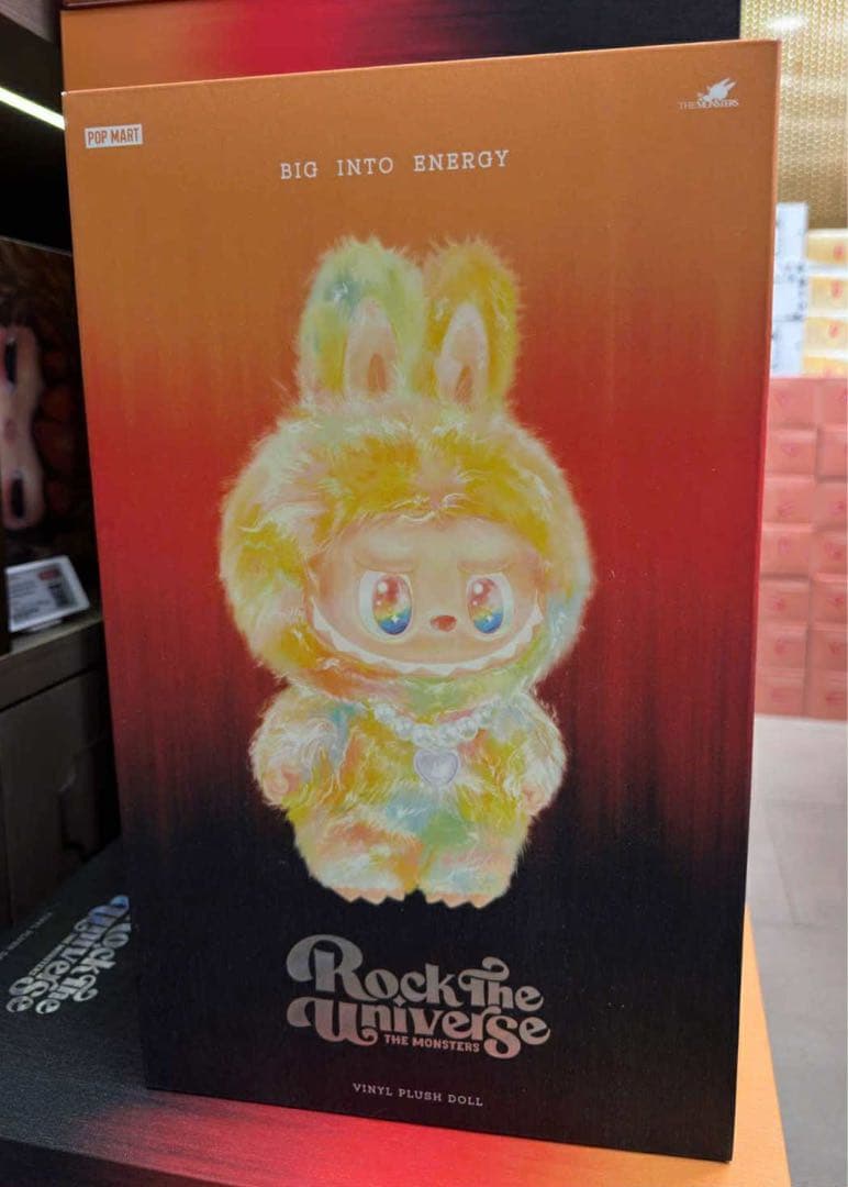 POP MART Rock The Universe ぬいぐるみ Amazon.com: The Monsters Rock The Universe Vinyl Plush Doll, 14.57