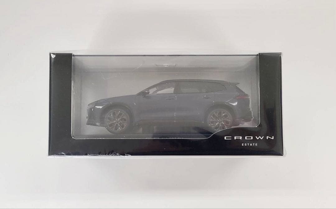 トヨタ　クラウンエステート　カラーサンプルミニカー 楽天市場】トヨタ特注 1/30 新型 クラウン エステート PHEV カラー