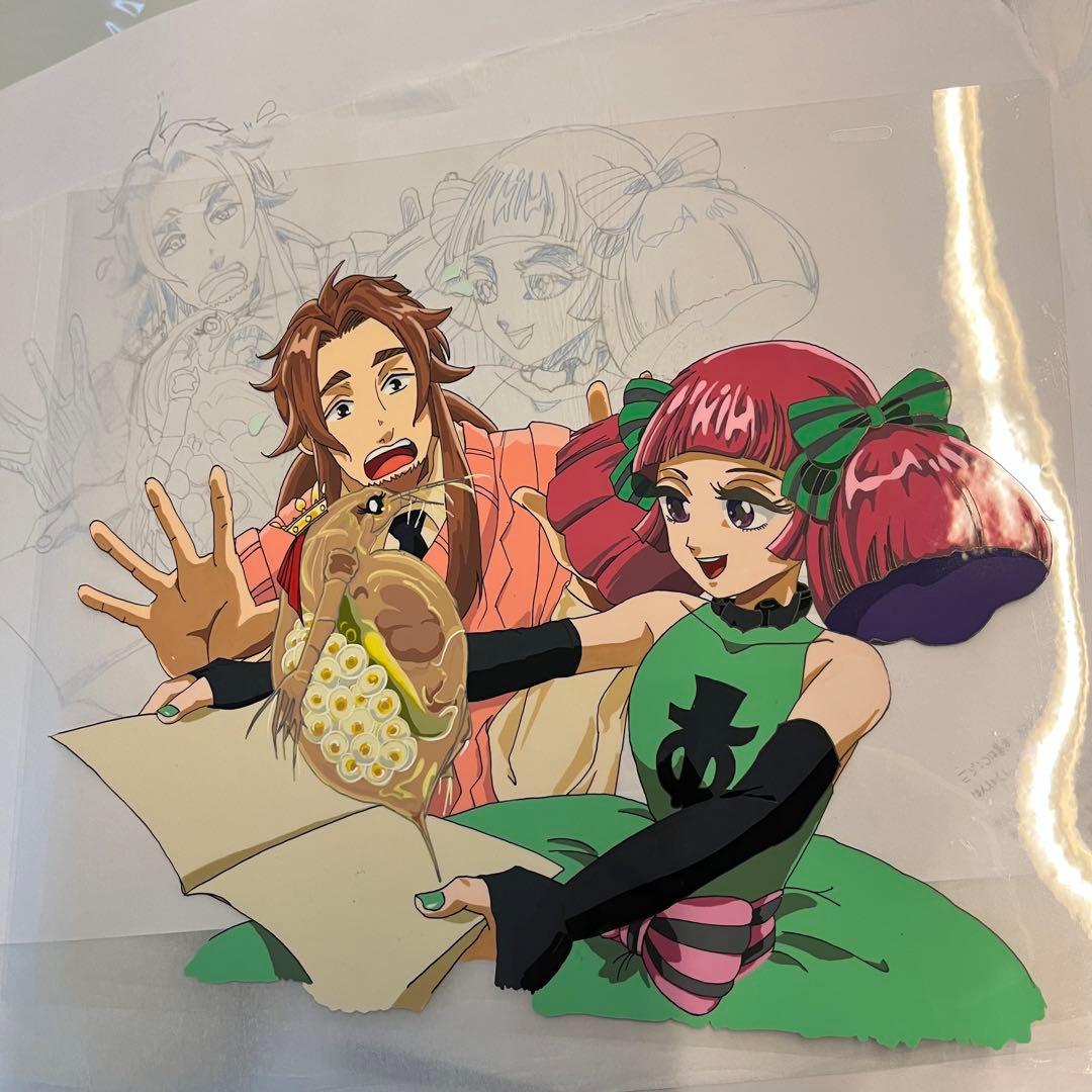 冥戸ちゃん　手描きセル画　2枚組 水森亜土 ポストカードセットVOL.21 10枚入り 亜土ちゃん 文具