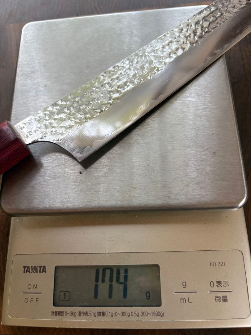 黒崎優 閃光 鋭 切付 筋引 包丁 270mm 紫檀 粉末ハイス - メルカリ