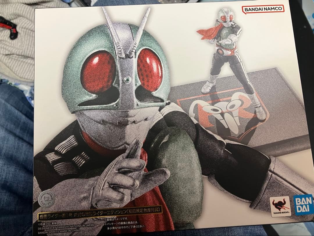 真骨彫製法　仮面ライダー新1号　栄光の昭和ライダーエディション S.H.Figuarts（真骨彫製法） 仮面ライダー新1号 栄光の昭和ライダー
