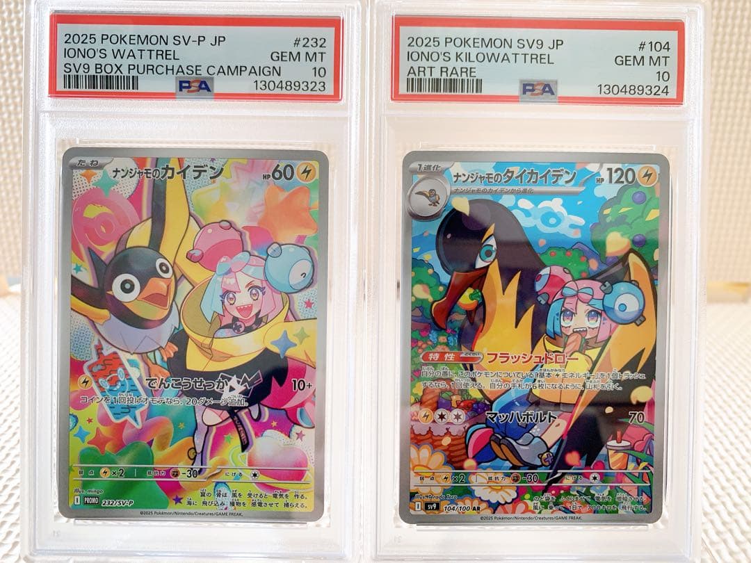 PSA10 連番 ナンジャモのカイデン プロモ ナンジャモのタイカイデン AR ポケモンカード ナンジャモのカイデン PSA10 232/SV-P｜トレファクONLINE