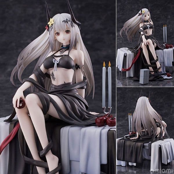 マドロック 安息の午夜DN06 Ver. 1/7スケールフィギュア未開封 アークナイツ」より、マドロックがゲーム内衣装「安息の午夜DN06」の姿