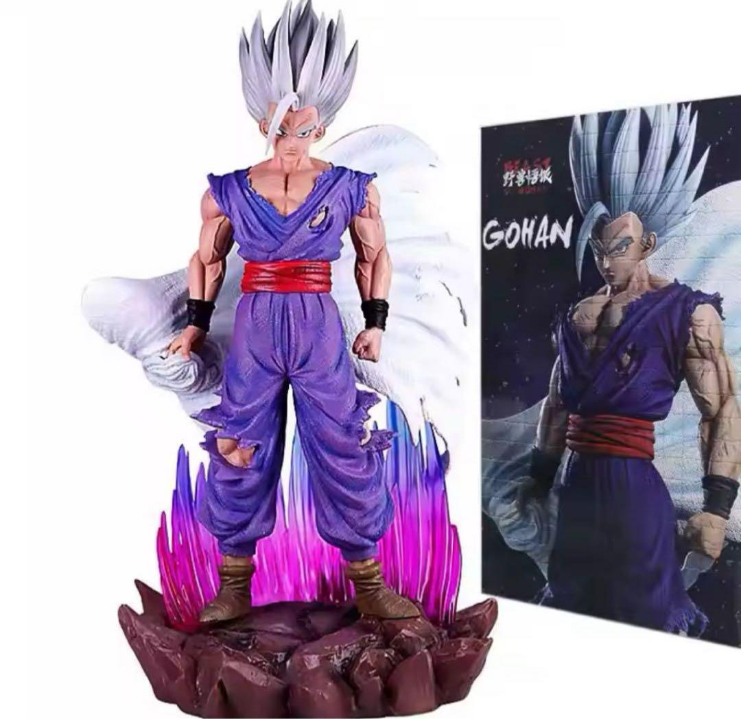 ドラコンボール 孫悟飯ビースト　ガレージキット スタチュー　36cm‼️ ドラゴンボール 未来悟飯 ガレージキット フィギュア 1/6スケールの