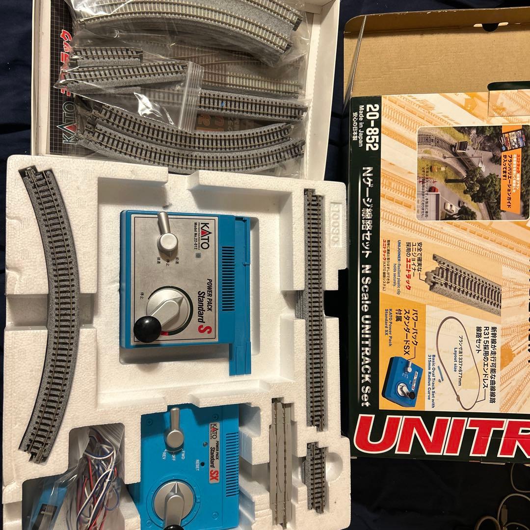 KATO Nゲージ 複線レイアウト　レール　パワーパック　付属品　まとめ売り KATO Nゲージ 複線レイアウト レール パワーパック 付属品 まとめ売り