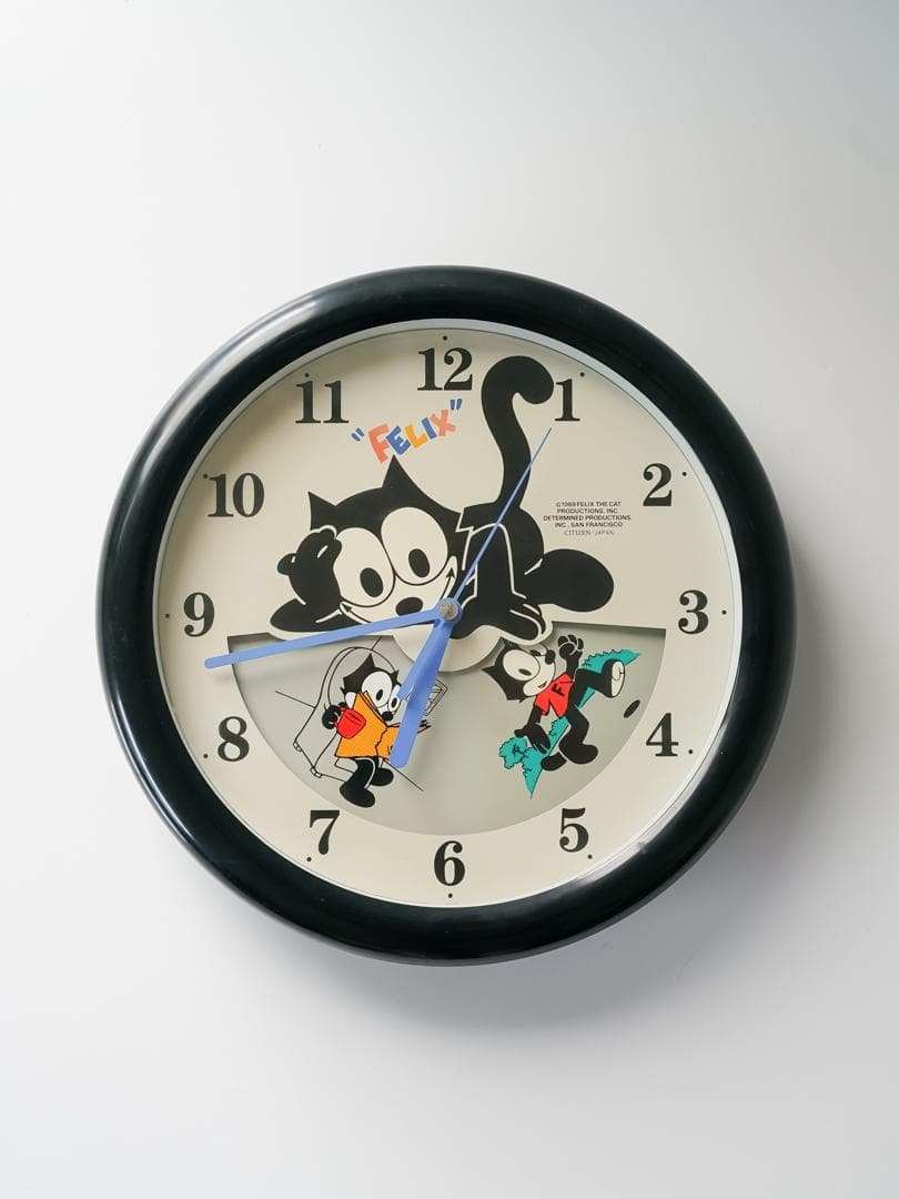 80's \"Felix the Cat\" グラフィッククロック ポストモダン 楽天市場】フィリックス・ザ・キャット 掛け時計 振り子時計 おしゃれ