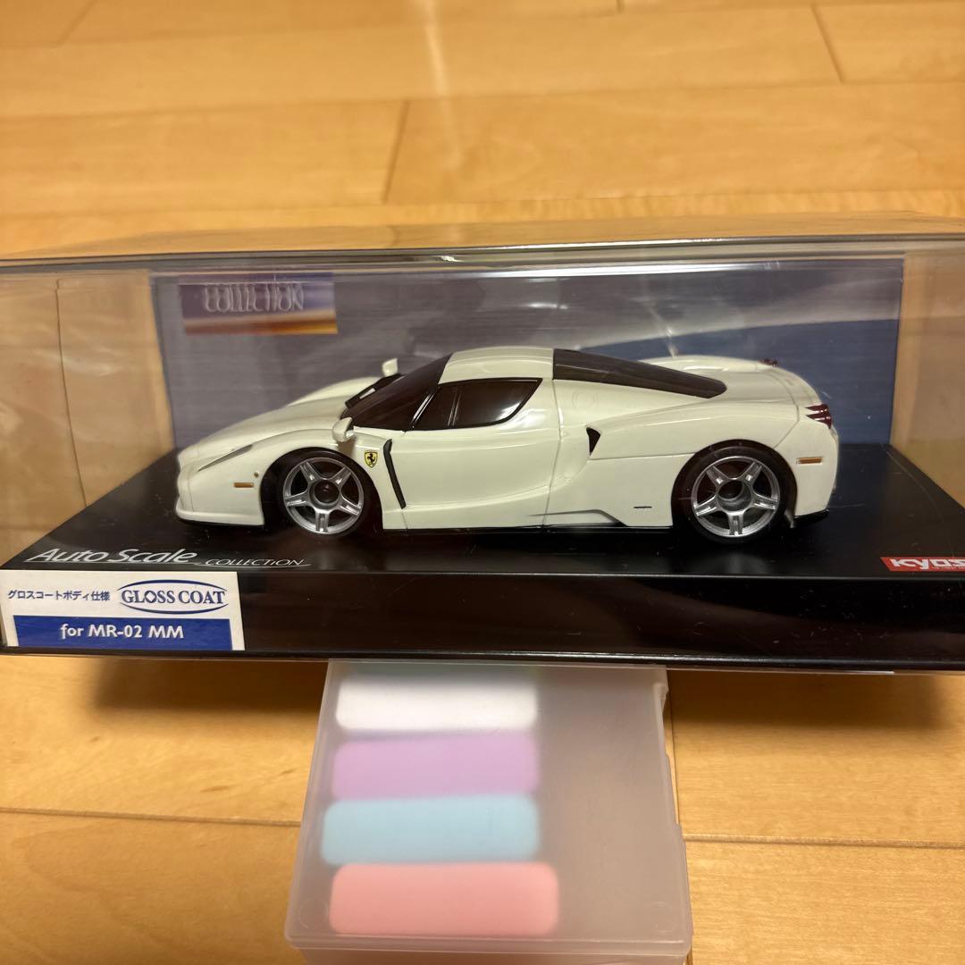Ferrari Enzo AutoScale ホワイトミニッツボディー Amazon.co.jp: 京商 MINI-Z ENZO FERRARI White ミニッツ レーサー ASC