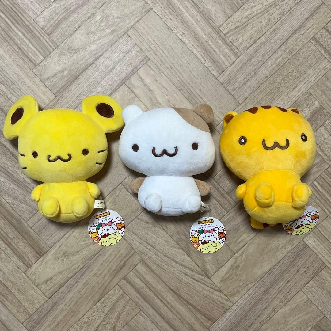 【レア品・美品】 チームプリン　ムニュムニュクッション　Sサイズ レア品・美品】チームプリン ムニュムニュクッション Sサイズ