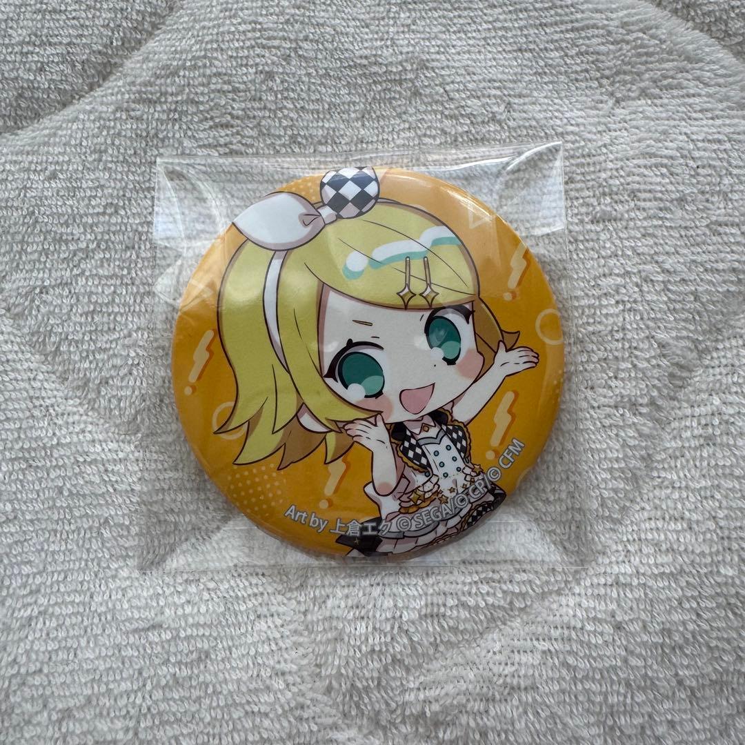 プロセカ 缶バッジ ステージのセカイの鏡音リン - メルカリ