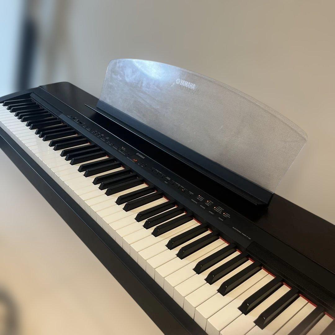 電子ピアノ YAMAHA ヤマハ P-140 88鍵 YAMAHA（ヤマハ） 電子ピアノ 88鍵盤 P-145B ブラック ヘッドホン