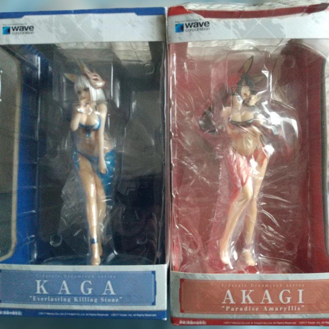 アズールレーンKAGA & AKAGI　ビキニフィギュア　2個セット アズールレーン 加賀 1/7 完成品フィギュア[コトブキヤ]《在庫切れ》