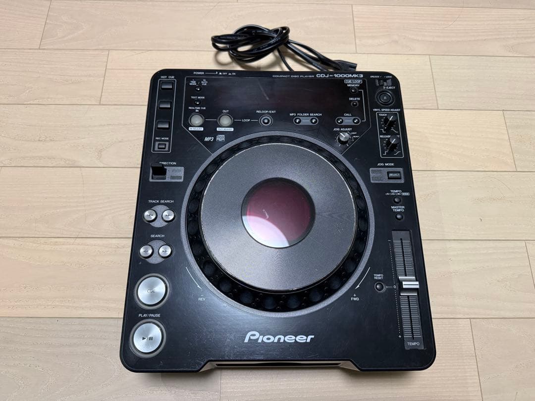 Pioneer CDJ-1000MK3 黒 Pioneer CDJ-1000MK3 【メンテナンス済中古品・30日保証付】 の激安