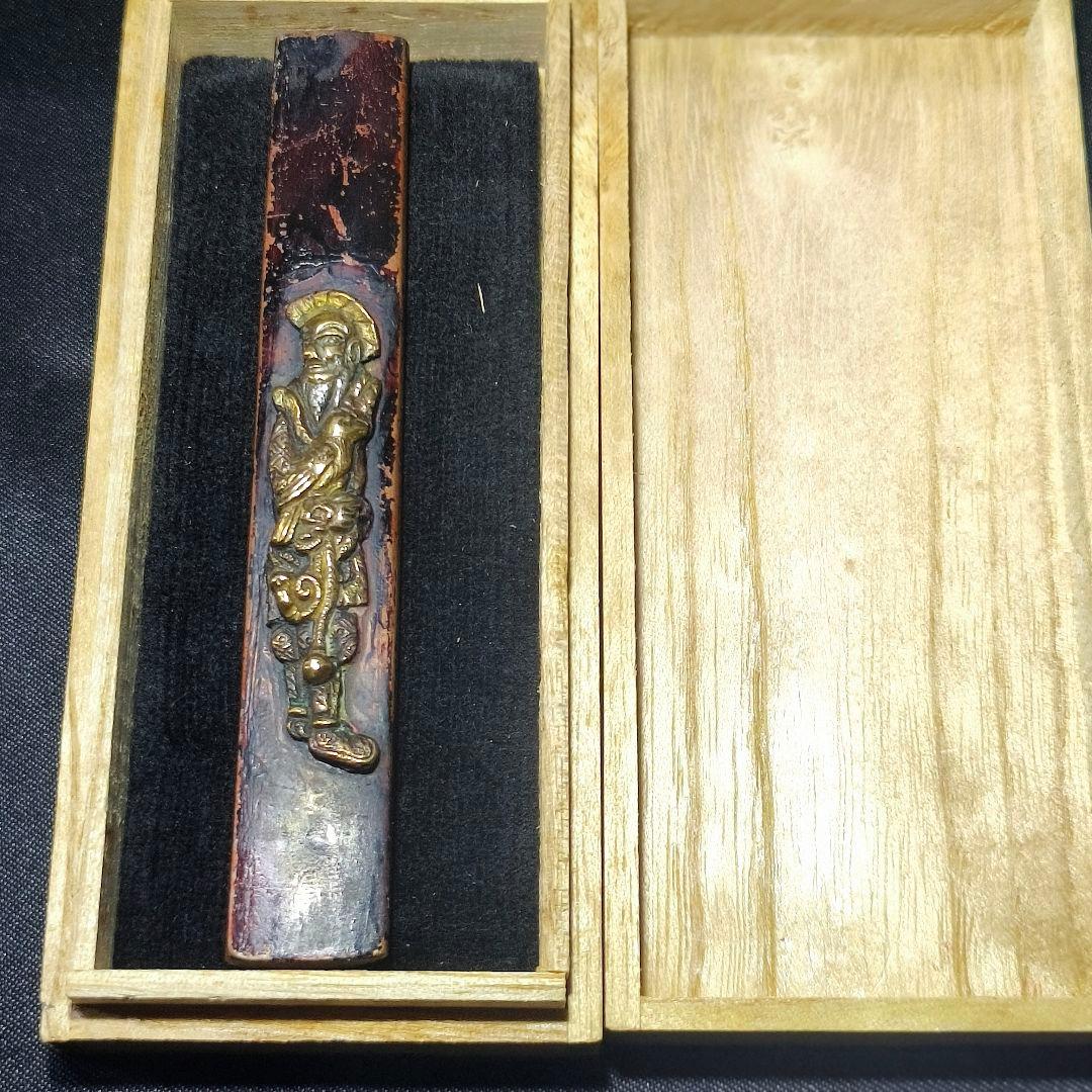 刀剣美術 小柄 南蛮人 江戸骨董 象嵌細工 古美術 蒐集家放出美品 旧家蔵出し 刀剣小町 古美術・和骨董