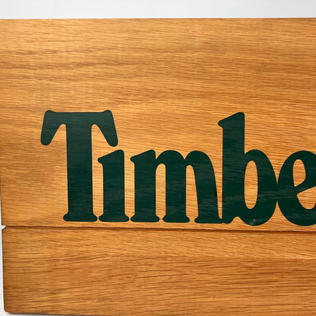 超希少】Timberland ウッドサイン Wood Sign 非売品木製看板 - メルカリ