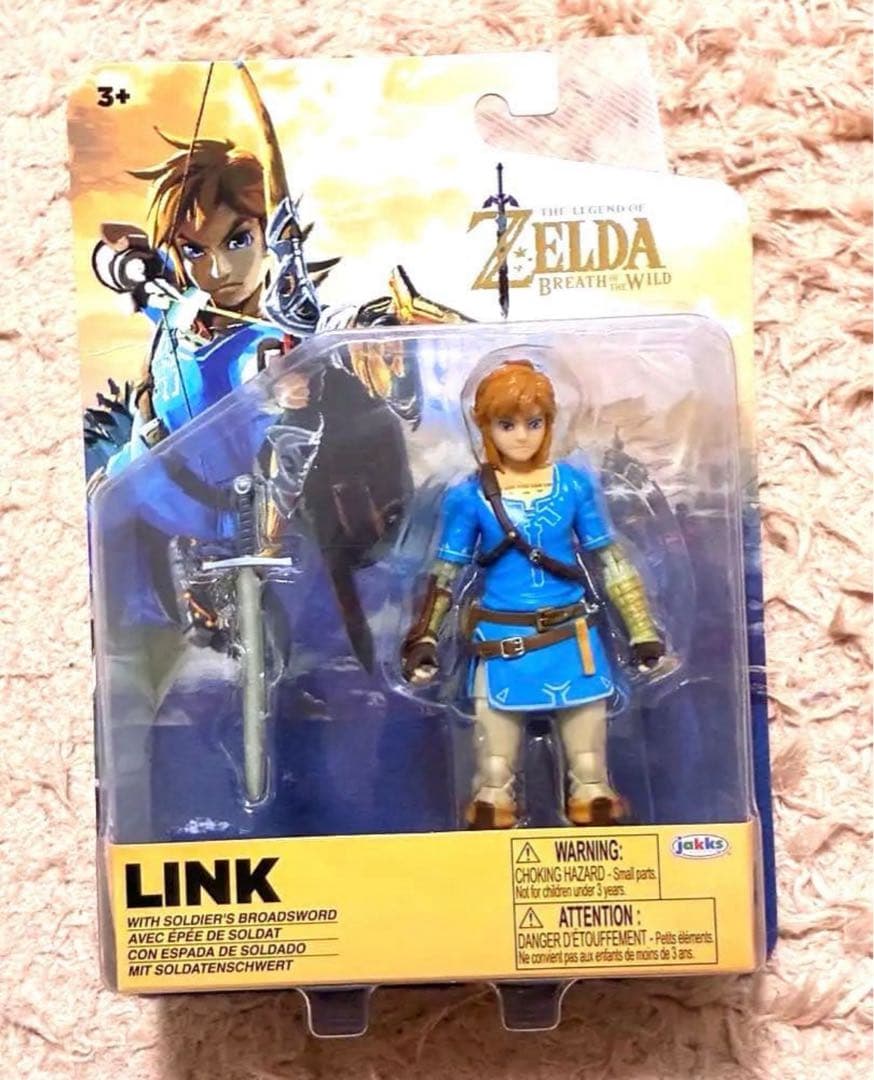 ゼルダの伝説　海外限定フィギュア　任天堂公式ライセンス品　リンク新品未開封 海外限定！ゼルダの伝説 リンク フィギュア リンク 任天堂公式