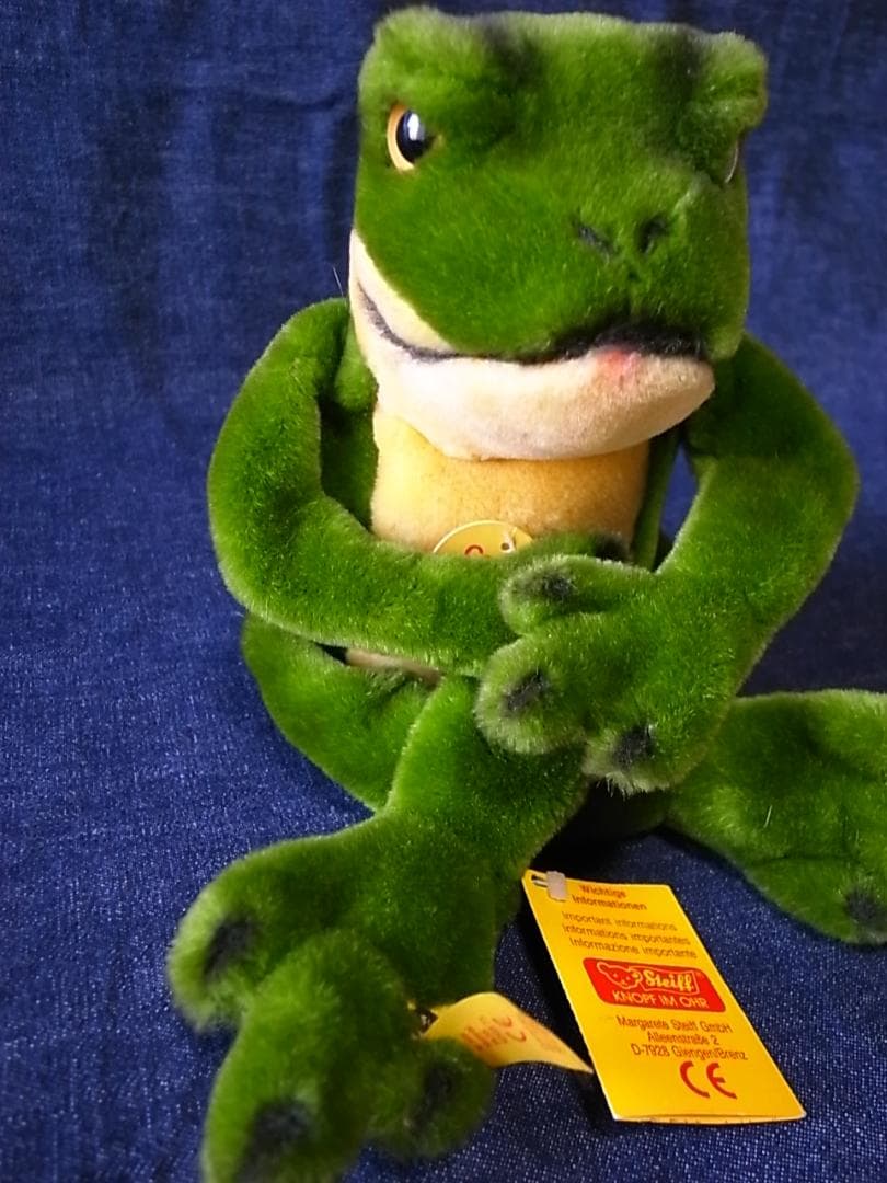 steiff シュタイフ '90s カエルのCappy ヴィンテージ - メルカリ