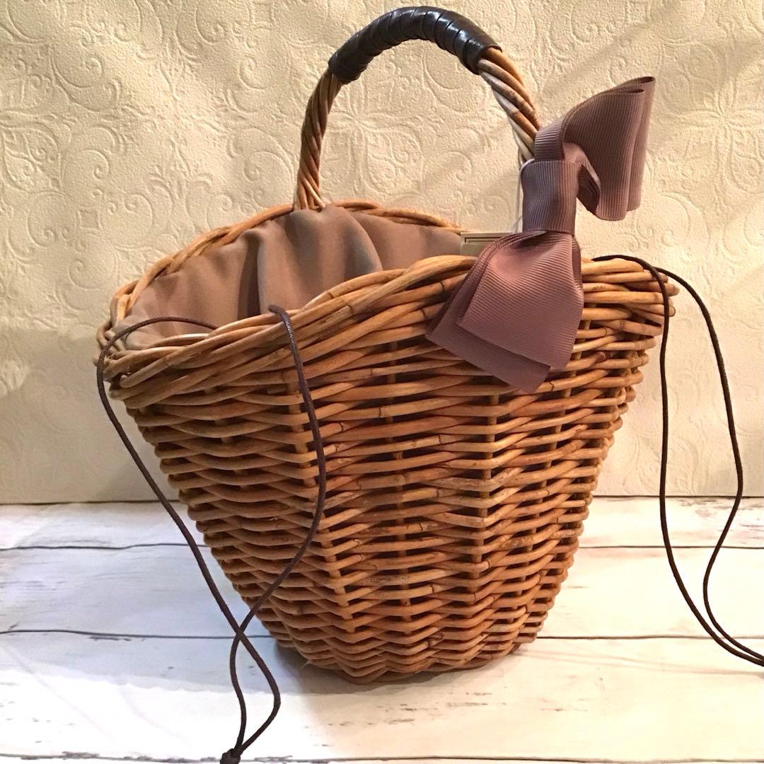 バスケット　カゴ　ウィロー ちどり産業 バスケット かご ピクニックバスケット ショッピングバッグ