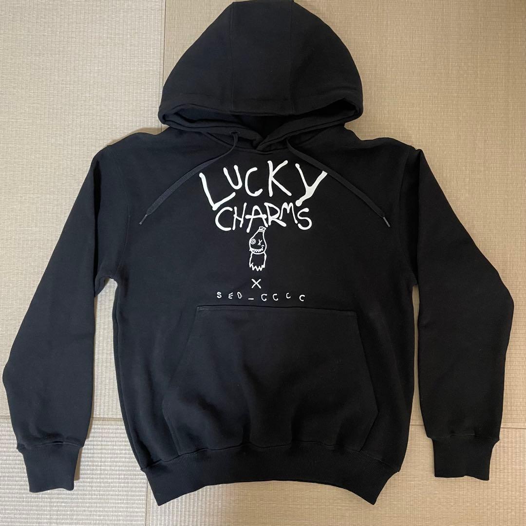 ★美品★ソイングク×LUCKYCHARMS コラボ　パーカー　Fサイズ　黒 2026年最新】ソ・イングク パーカーの人気アイテム - メルカリ