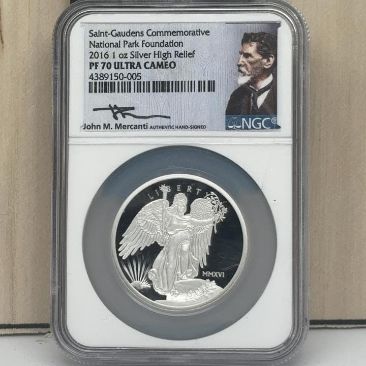 2016 アメリカ 1oz銀貨 PF70 UC セントゴーデンスHR 2016 アメリカ 1oz銀貨 PF70 UC セントゴーデンスHR - メルカリ