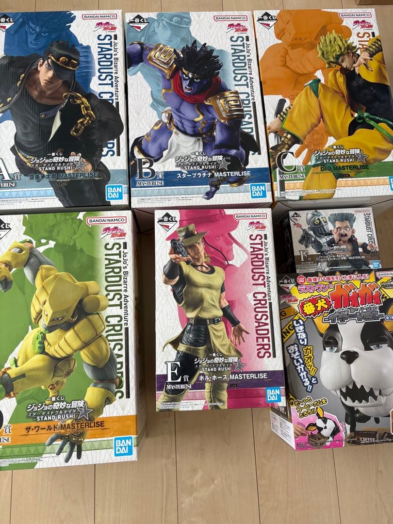 一番くじ　ジョジョの奇妙な冒険　スターダストクルセイダース ７点セット 一番くじ ジョジョの奇妙な冒険 スターダストクルセイダース -STAND